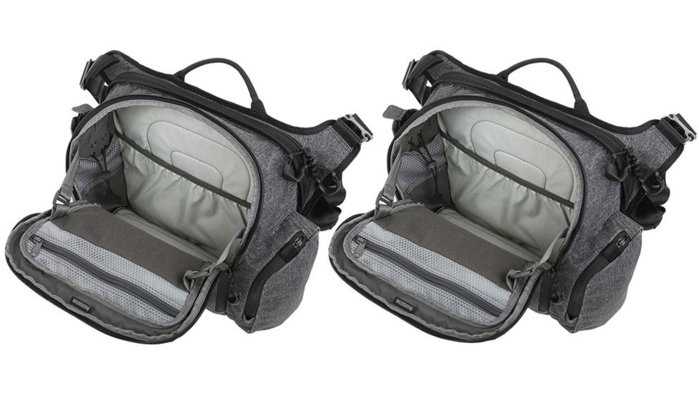 Maxpedition Entity Crossbody Bag, Charcoal, Large, 14 L, NTTCBLCH