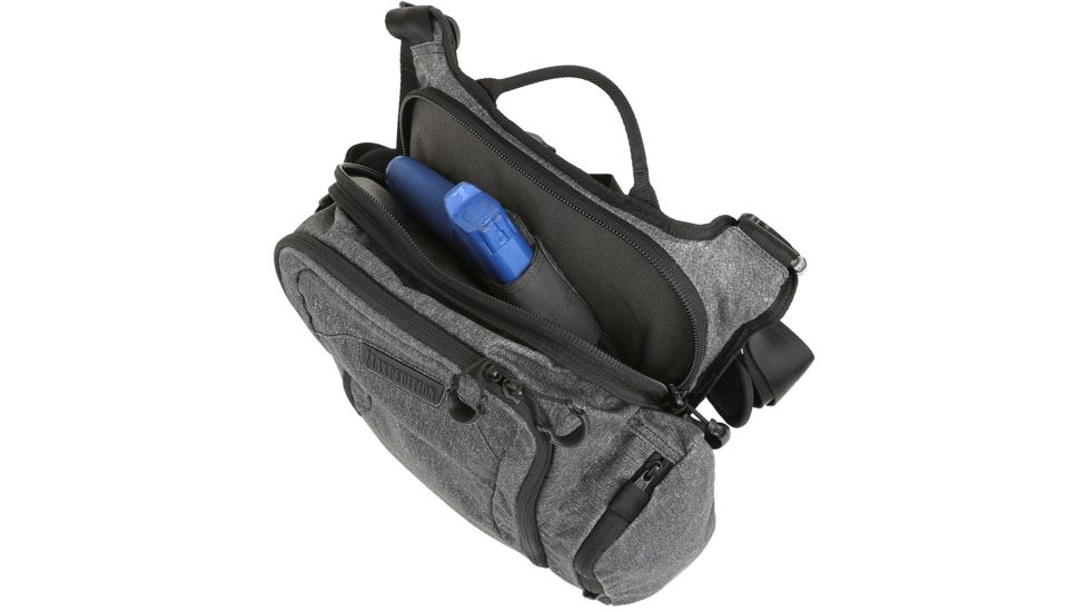 Maxpedition Entity Crossbody Bag, Charcoal, Small, 19 L, NTTCBSCH