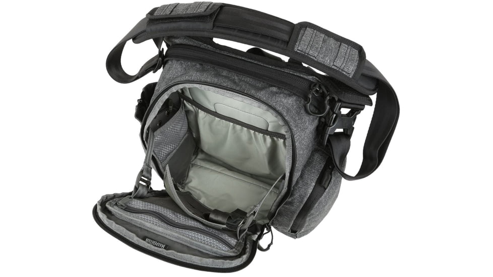 Maxpedition Entity Crossbody Bag, Charcoal, Small, 19 L, NTTCBSCH