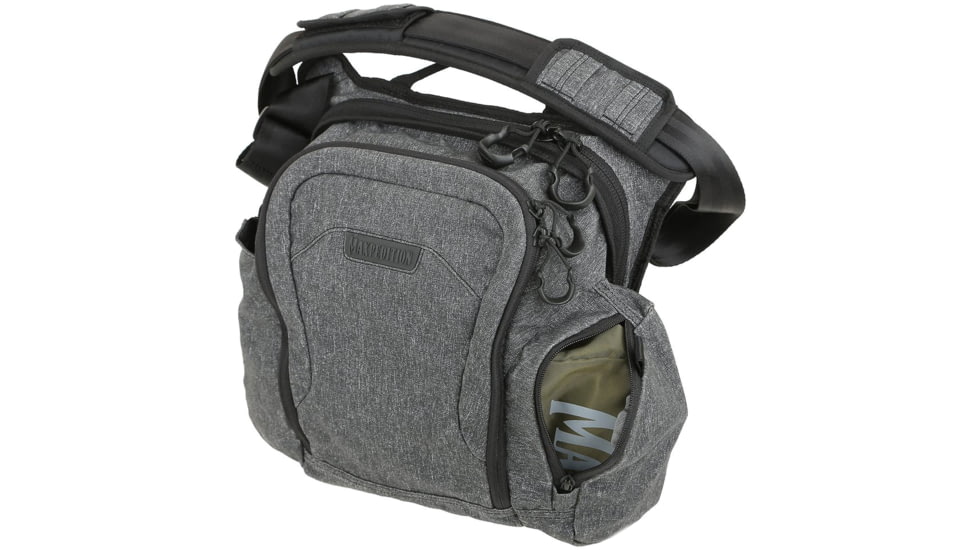 Maxpedition Entity Crossbody Bag, Charcoal, Small, 19 L, NTTCBSCH