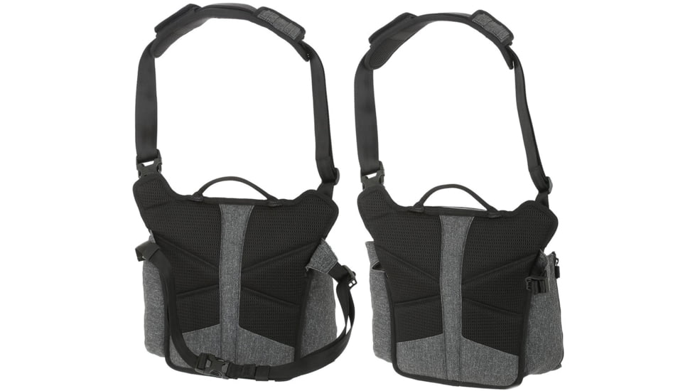 Maxpedition Entity Crossbody Bag, Charcoal, Small, 19 L, NTTCBSCH