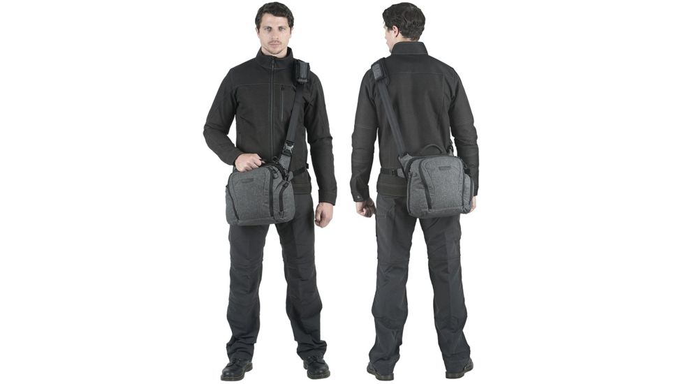 Maxpedition Entity Crossbody Bag, Charcoal, Small, 19 L, NTTCBSCH