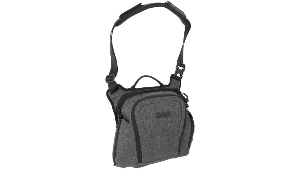 Maxpedition Entity Crossbody Bag, Charcoal, Small, 19 L, NTTCBSCH