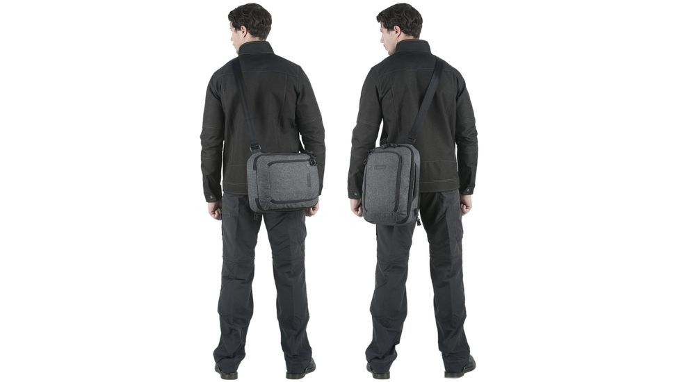 Maxpedition Entity Tech Sling Bag, Charcoal, Large, 10 Liters, NTTSLTLCH