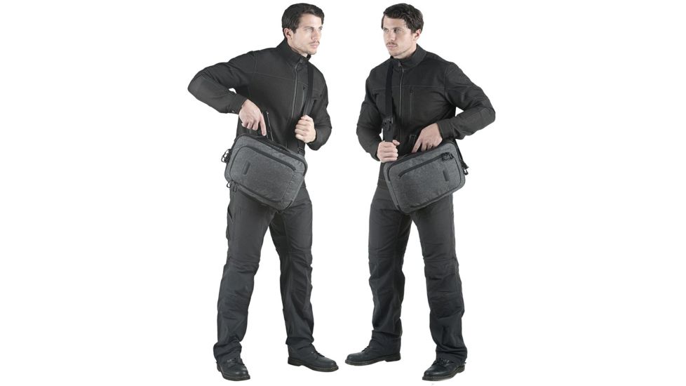 Maxpedition Entity Tech Sling Bag, Charcoal, Large, 10 Liters, NTTSLTLCH