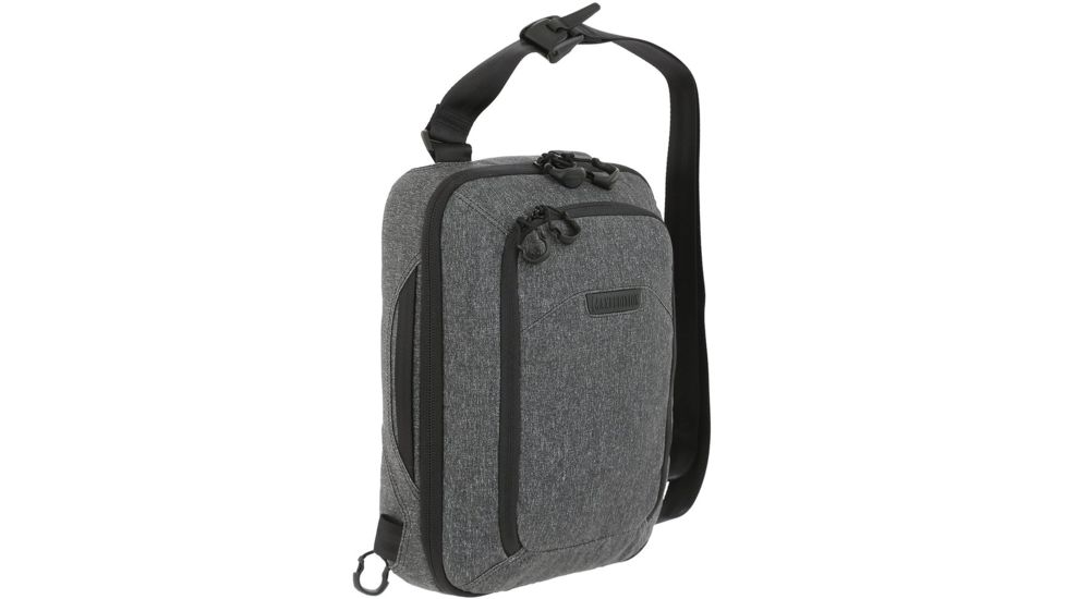 Maxpedition Entity Tech Sling Bag, Charcoal, Large, 10 Liters, NTTSLTLCH