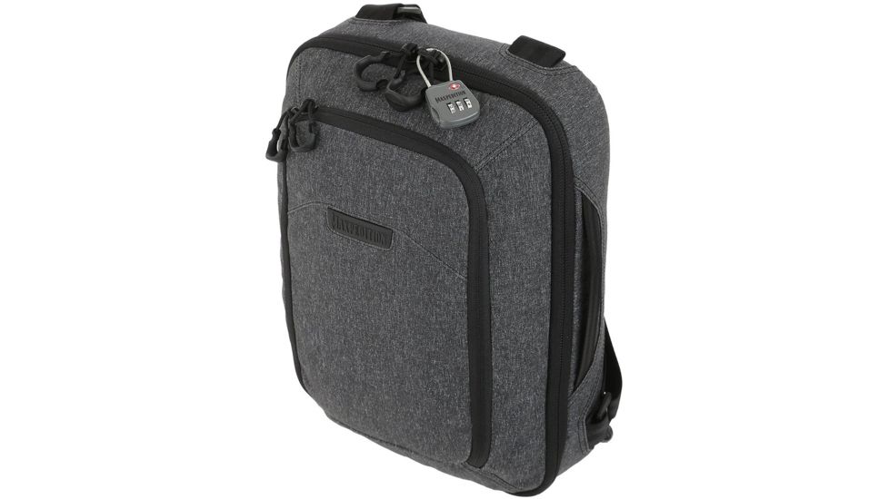 Maxpedition Entity Tech Sling Bag, Charcoal, Large, 10 Liters, NTTSLTLCH