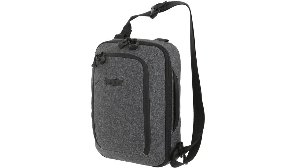 Maxpedition Entity Tech Sling Bag, Charcoal, Large, 10 Liters, NTTSLTLCH