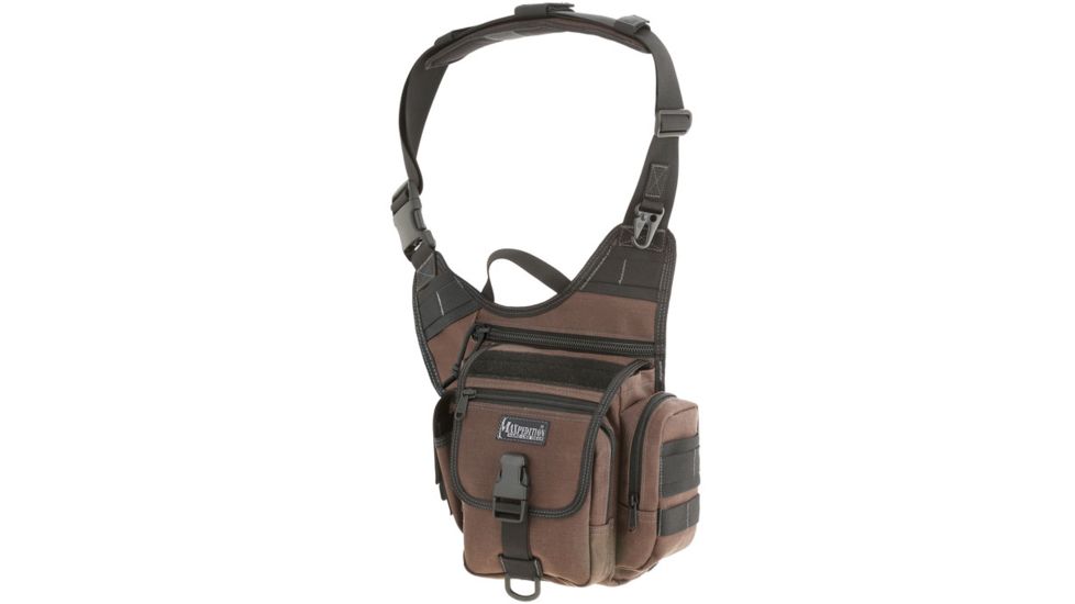 Maxpedition FatBoy S-Type Versipack Shoulder Bag - Dark Brown 0408BR