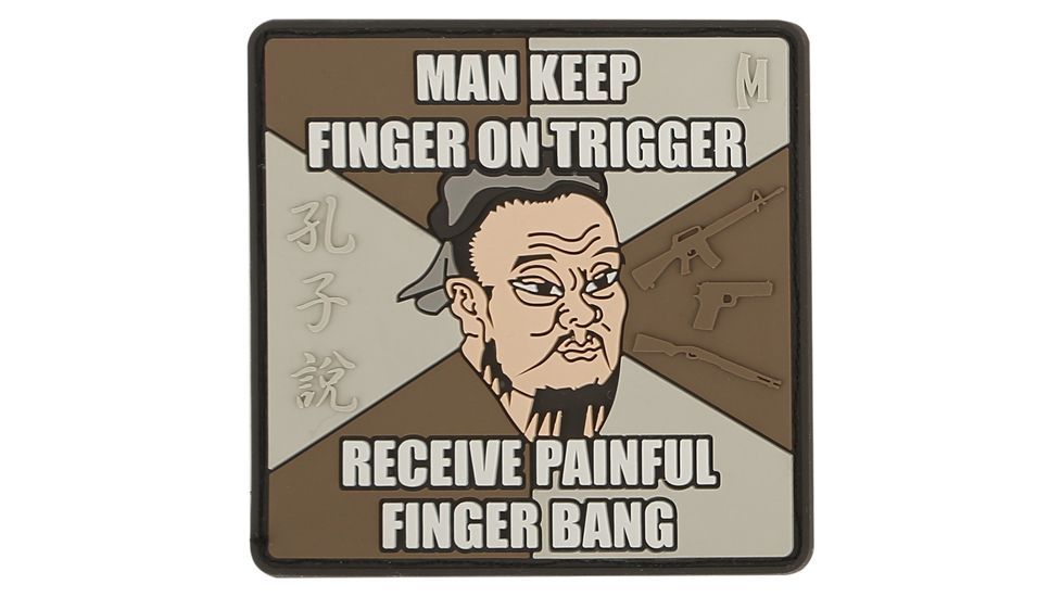 Maxpedition Finger Bang Patch, Arid CSFBA