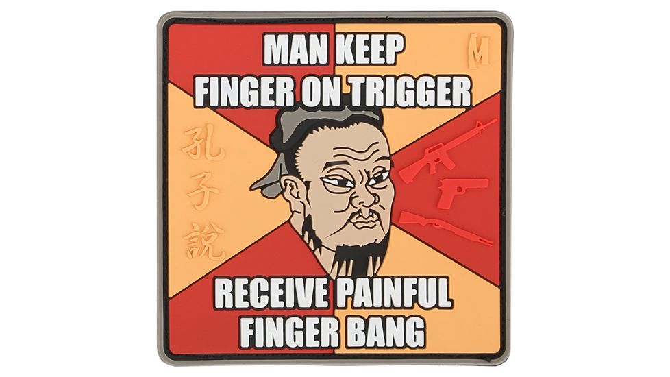 Maxpedition Finger Bang Patch, Full Color CSFBC