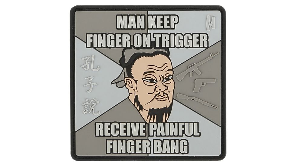 Maxpedition Finger Bang Patch, SWAT CSFBS