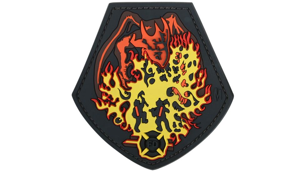 Maxpedition Fire Dragon Morale Patch,Full Color DRAGC