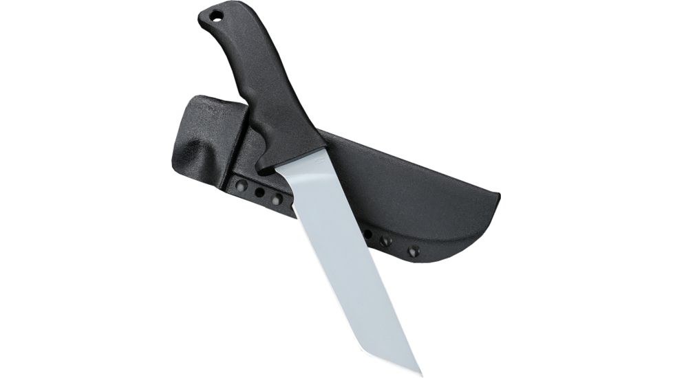 Maxpedition Fixed Blade, Black FRN, Lg Geometric, Plain MXLGEO