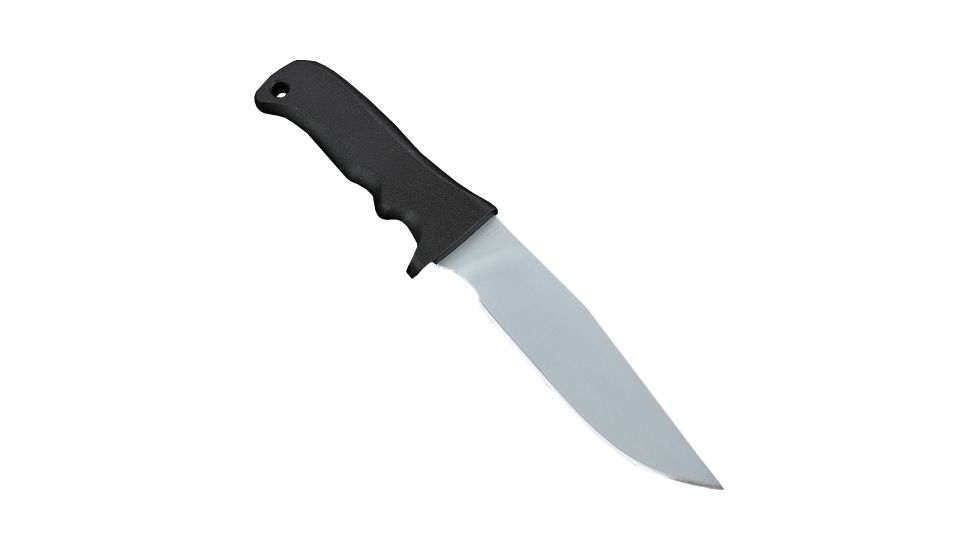 Maxpedition Fixed Blade, Black FRN, Lg Short Clip, Plain MXLSCP
