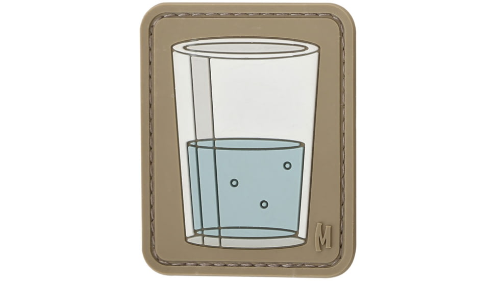 Maxpedition Glass Half Morale Patch,Arid RLSTA