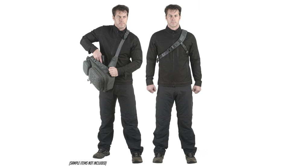 Maxpedition Gridflux Sling Pack, Gray, GRFGRY