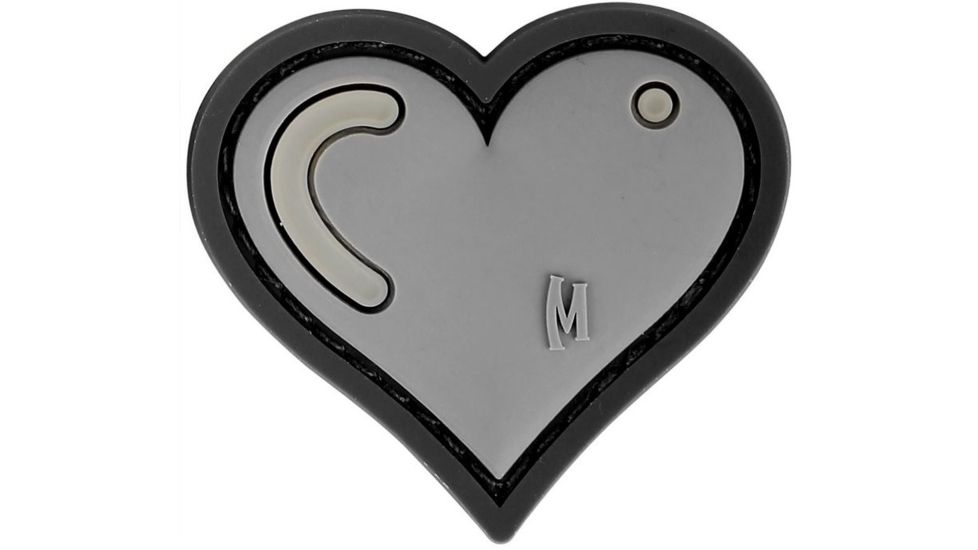 Maxpedition Heart Morale Patch,1.61x1.5in,SWAT HARTS