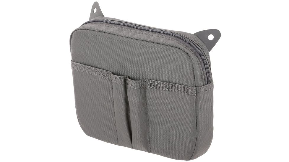 Maxpedition HLP Hook &amp; Loop Pouch, Gray, HLPGRY