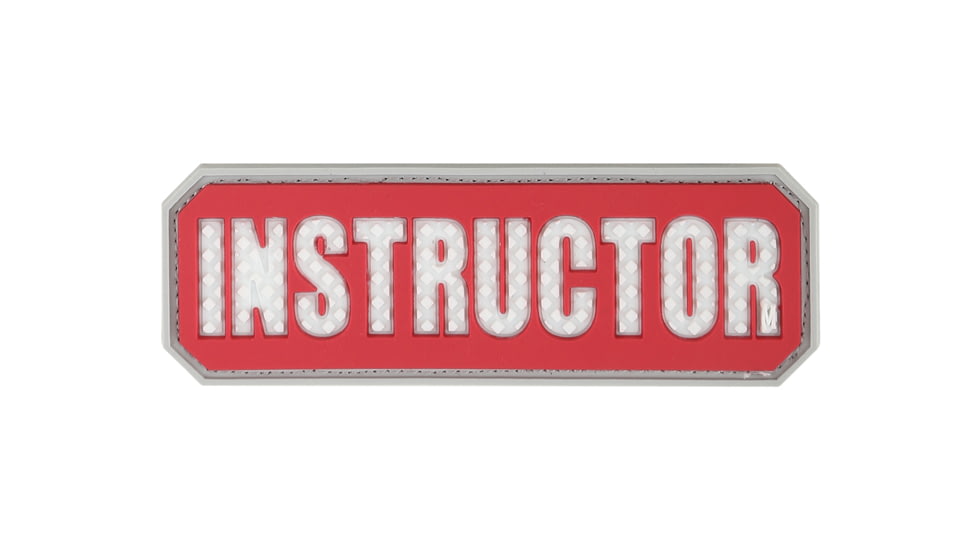 Maxpedition Instructor Patch, Red INSTR
