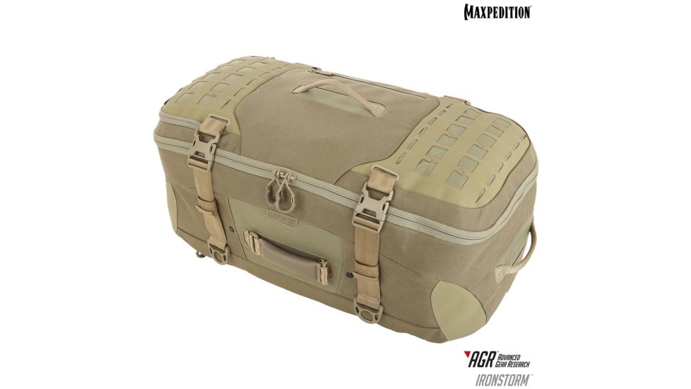 Maxpedition Ironstorm Adventure Travel Bag, Tan RSMTAN
