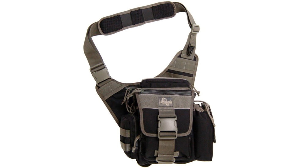 Maxpedition Jumbo S-Type Versipack - Black - Khaki 0413BK