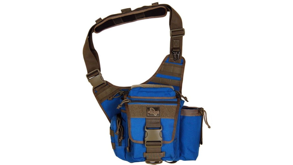 Maxpedition Jumbo S-Type Versipack - Royal Blue - Foliage 0413RF