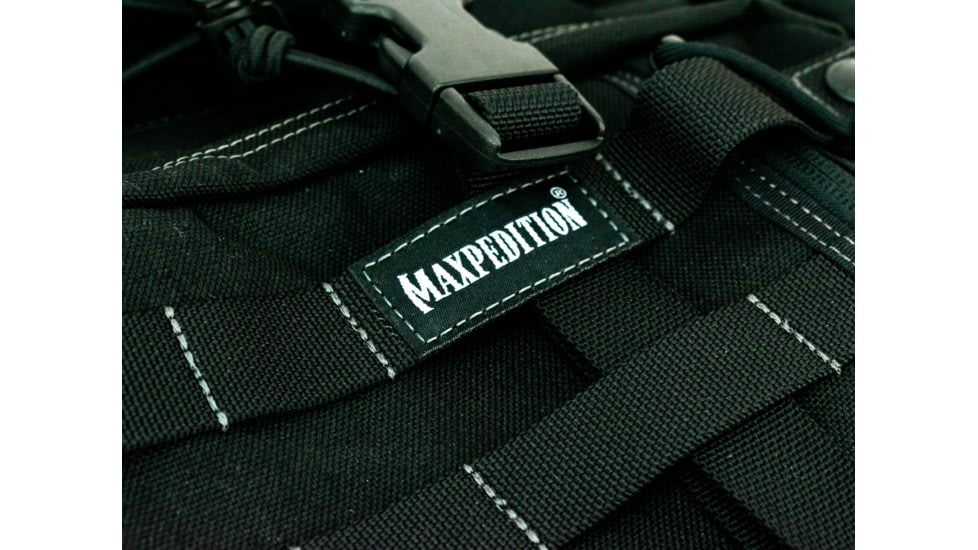 Maxpedition Kodiak Gearslinger Backpack w/ PALS, Shoulder Strap - Black 0432B