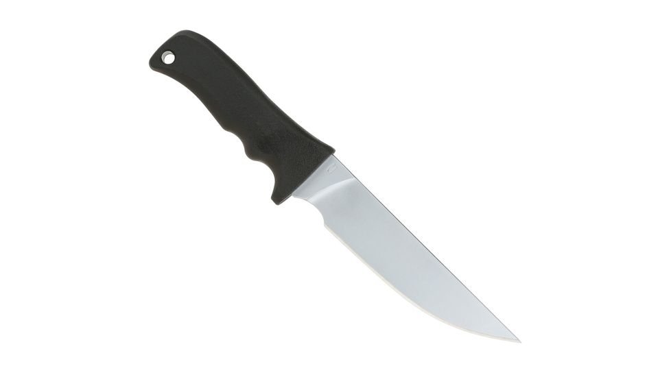 Maxpedition Large Fishbelly Fixed Blade Knife,6.25in D2 Tool Steel,Black Nylon Handle LFSH