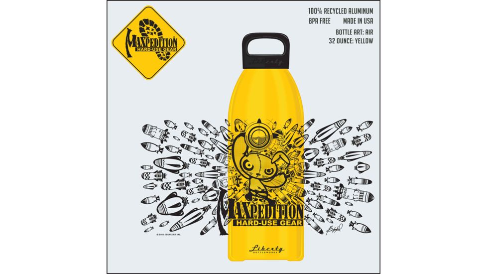 Maxpedition lb32airw 32oz Water Bottle Air WoodLand 