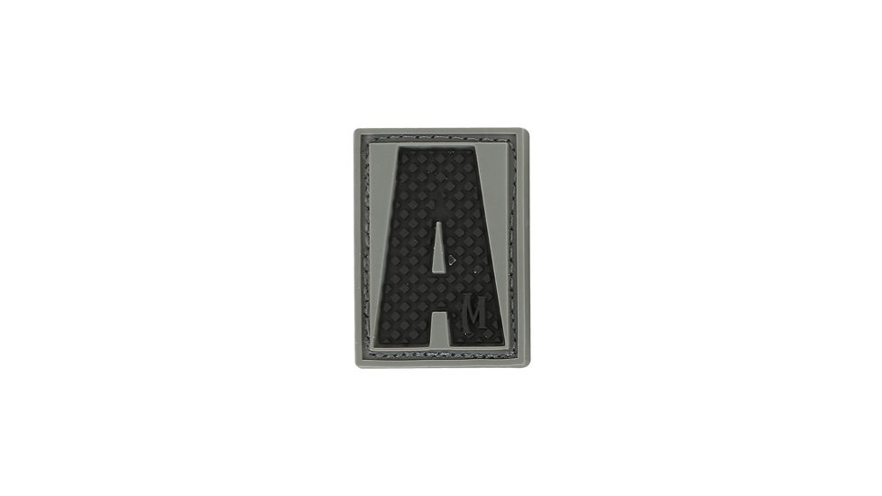 Maxpedition LETTER A Morale Patch - SWAT PVC PATCH:LETAS