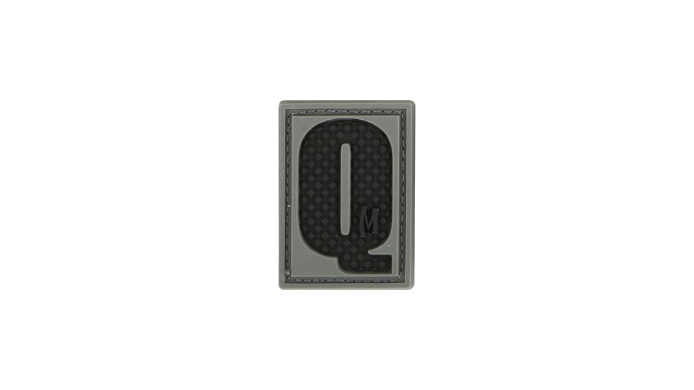 Maxpedition Letter Patch Q, SWAT LETQS