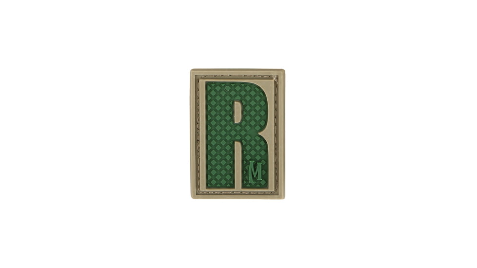 Maxpedition Letter Patch R, Arid LETRA