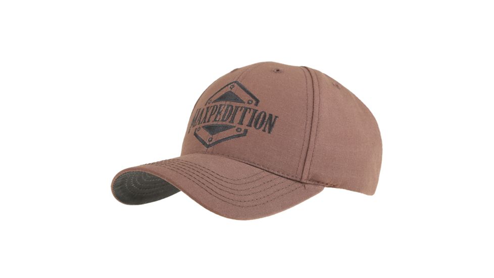 Maxpedition Logo Field Cap,10 Years Limited Edition,Brown BCAPTBR