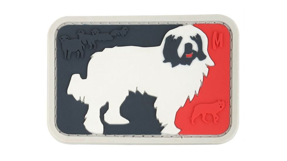 Maxpedition Major League Sheepdog Morale Patch,2.45x1.65in,Full Color SPDGC