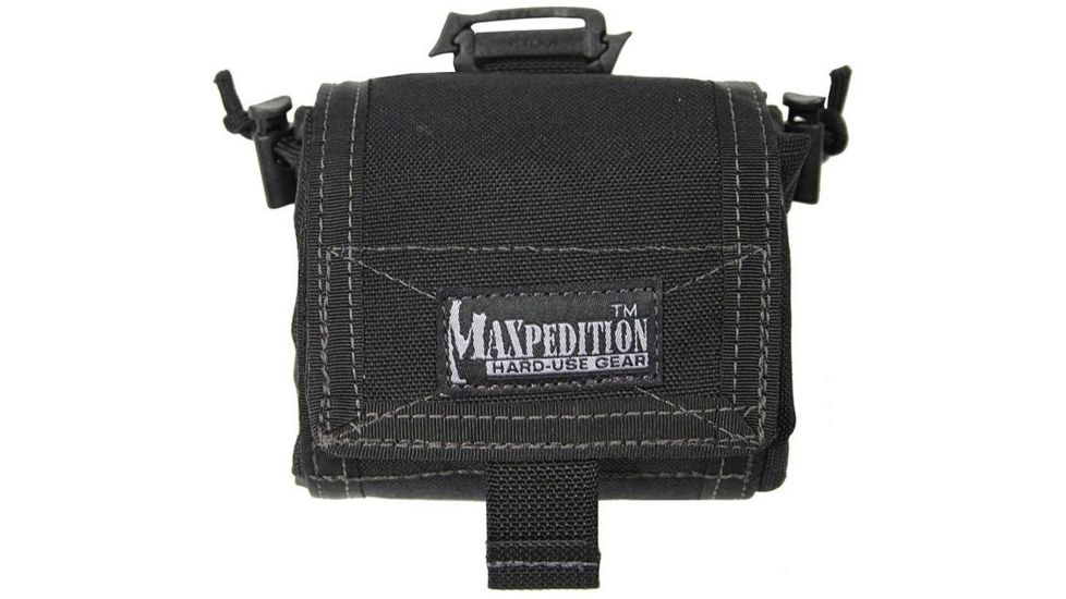 Maxpedition Mega RollyPoly Folding Dump Pouch - Black 0209B