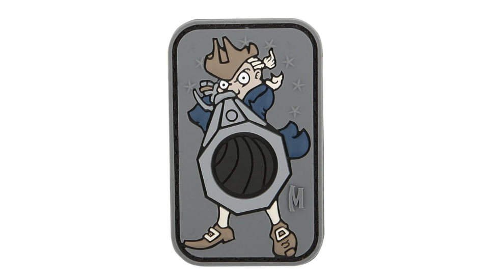 Maxpedition Minuteman Morale Patch, SWAT, 1.25in x 2in, MNMTS