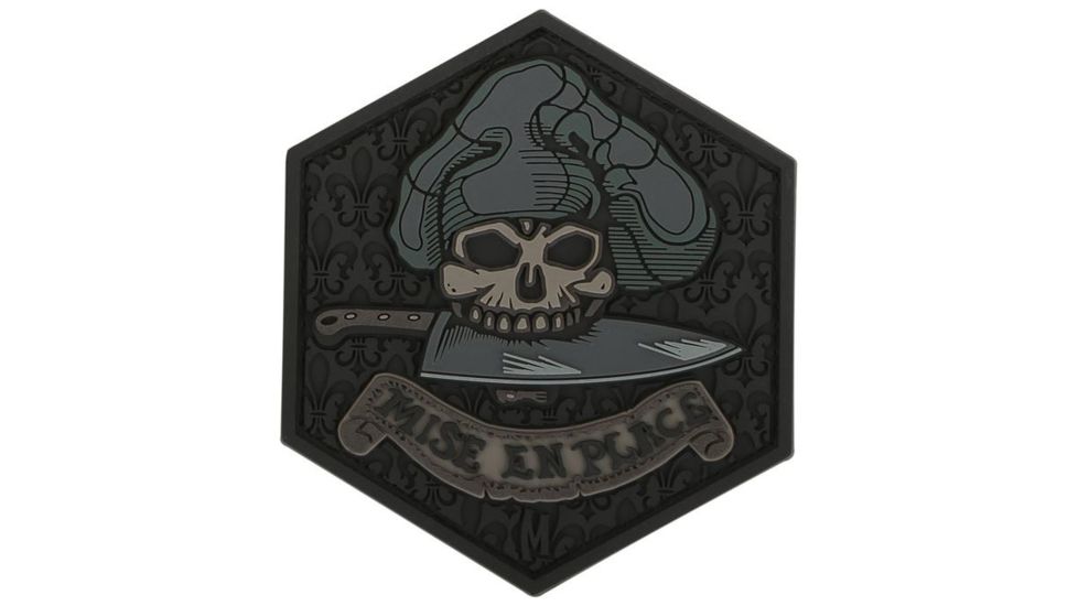 Maxpedition Mise En Place Morale Patch,2.7x3.1in,Stealth MISEX
