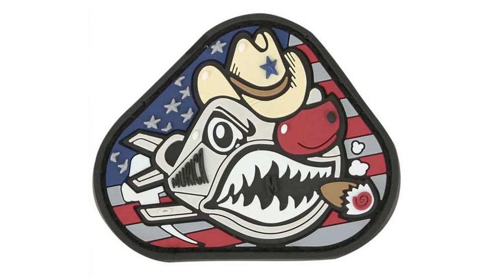 Maxpedition Murica Morale Patch,2.3x1.9in,Full Color MURCC