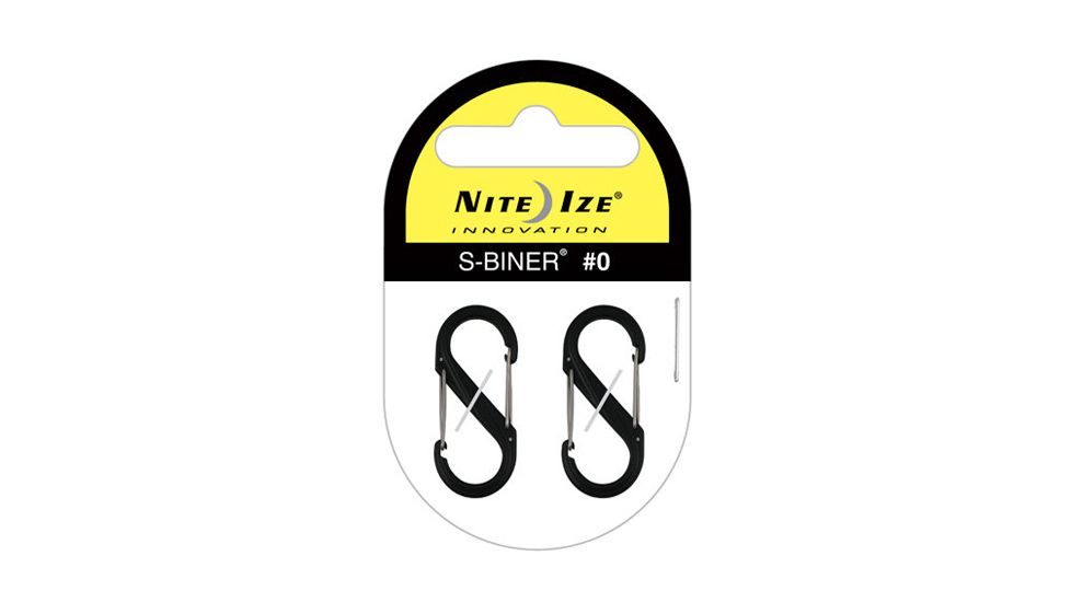 Niteize Sbp8 03 01bg Nite Ize Black S Biner Plastic Clip 8