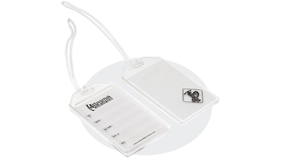 Maxpedition Pltlogo Clear Logo Luggage Tag