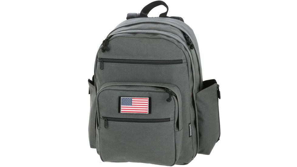 Maxpedition Prepared Citizen Deluxe Backpack, Wolf Gray, PREPDLXW