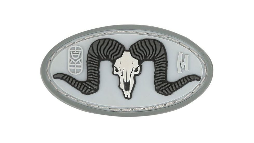 Maxpedition Ram Skull Morale Patch,1.9x1.0in,SWAT RAMSS