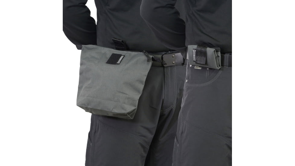 Maxpedition Rollypoly Folding Belt Pouches, Wolf Gray, ZFBLTPW