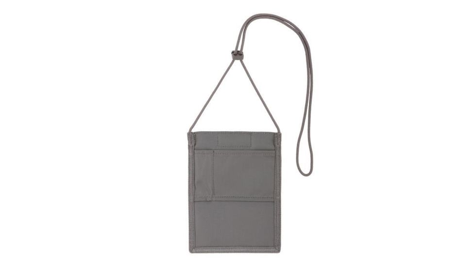 Maxpedition Show Badge Holder,Ballistic Nylon Fabric w/Extra Large Vinyl ID window, Gray SBHGRY