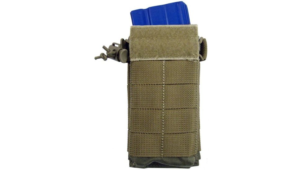 Maxpedition Single M4/M16 Shingle Pouch, Pals Front - Khaki 9827K
