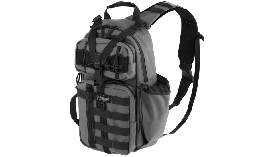 Maxpedition Sitka S-type Gearslinger Backpack, Wolf Gray 0467W