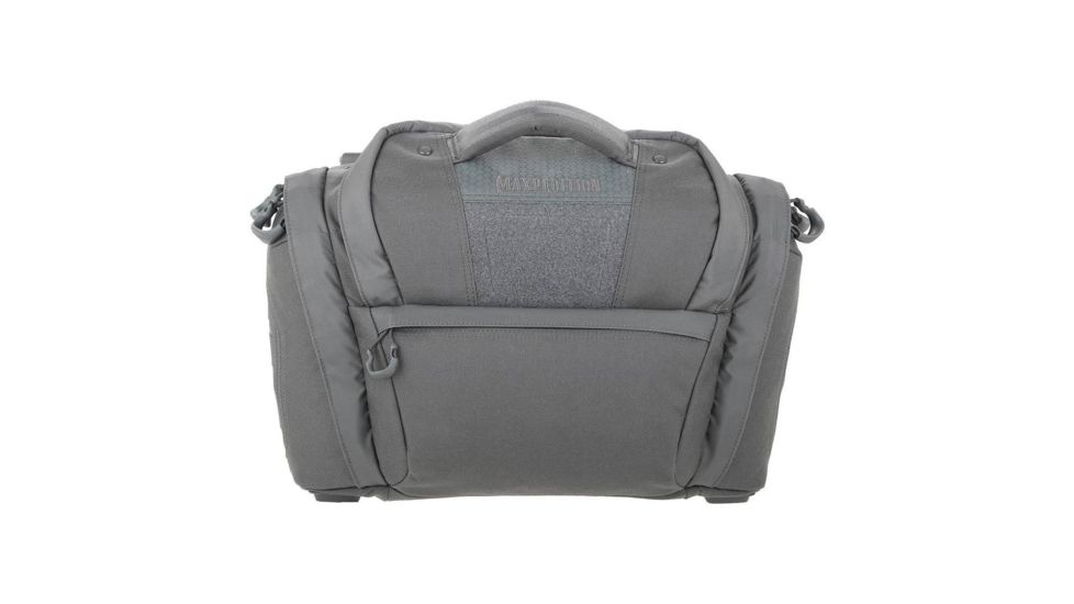 Maxpedition Solstice Camera Shoulder Bag, w/Zipper Flaps for Additional Water/Rain Protection, 13.5 L, Gray STCGRY