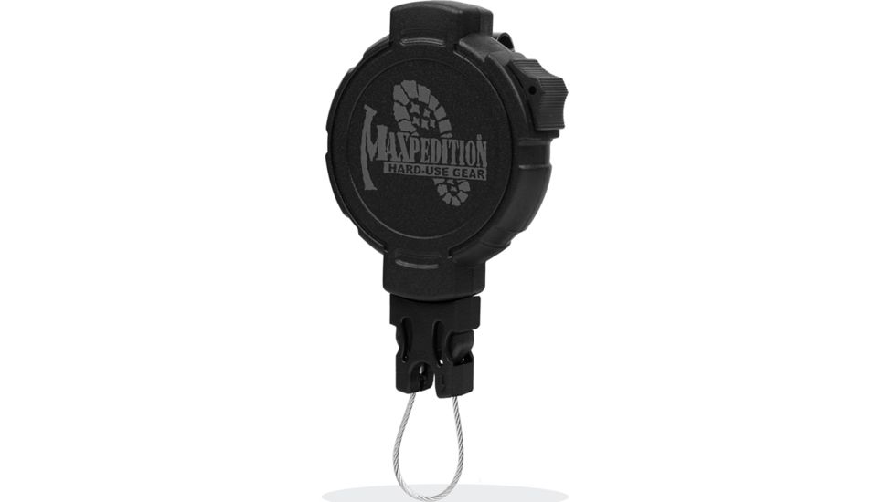 Maxpedition Tactical Gear Retractor Large Clip, Black RL3B