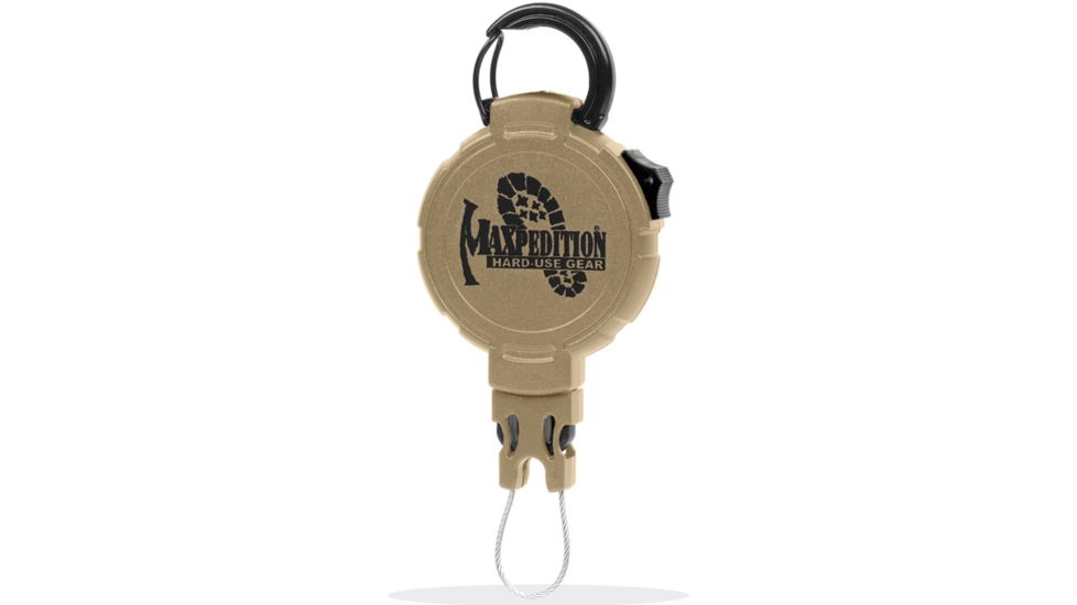 Maxpedition Tactical Gear Retractor Snap Ring, Khaki, Large RL1K